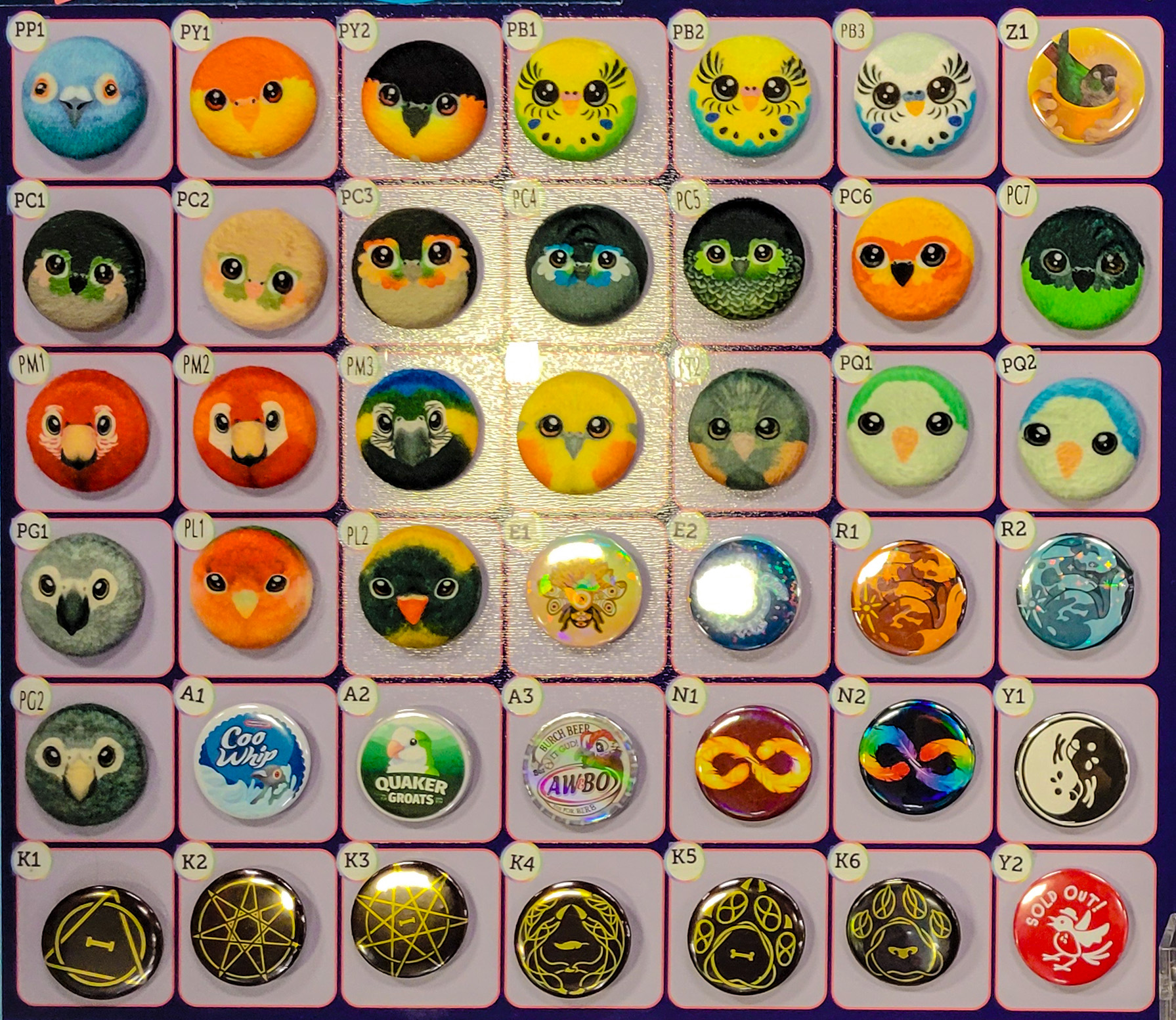 Button Pins